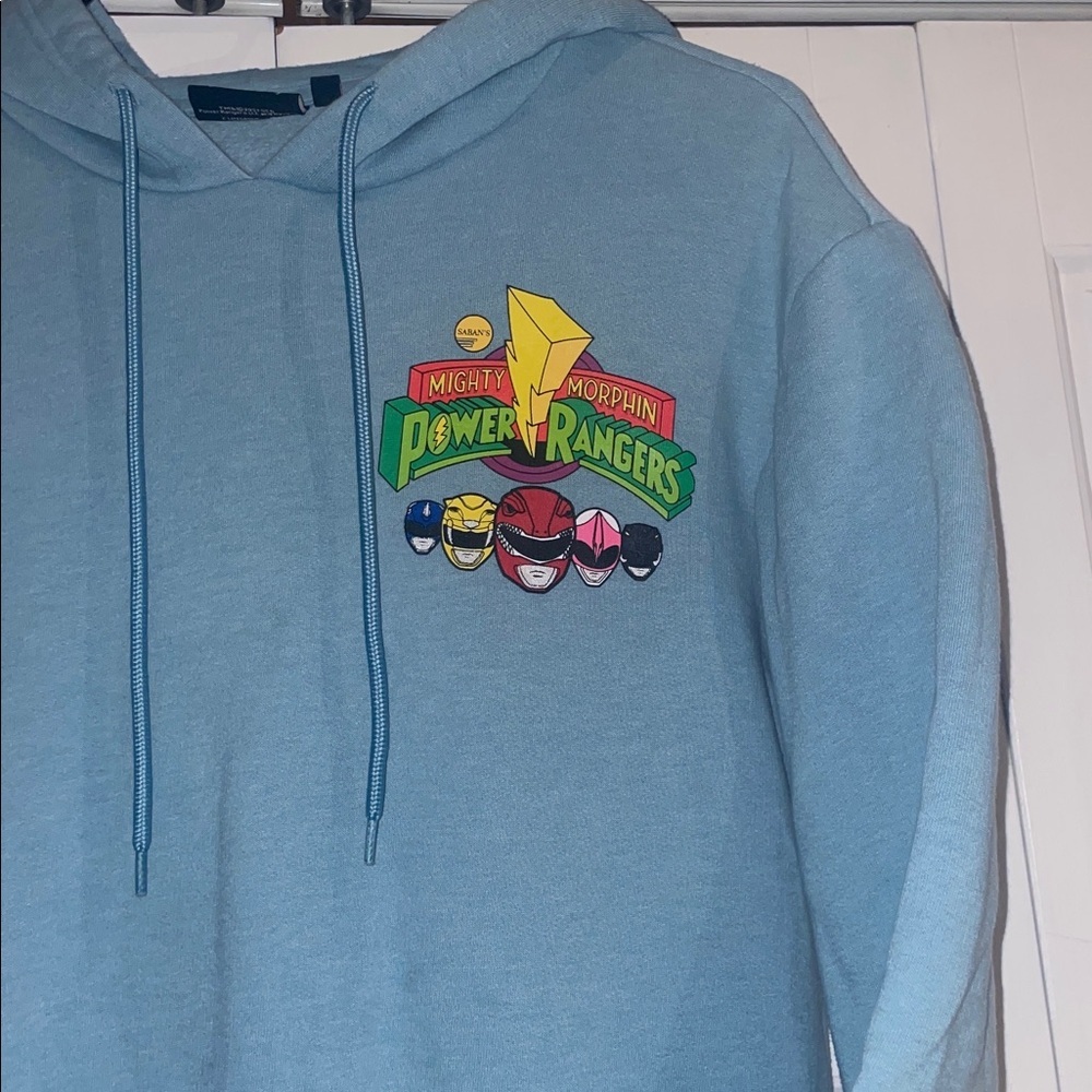 Power Rangers Blue Hoodie-Small - Picture 2 of 10